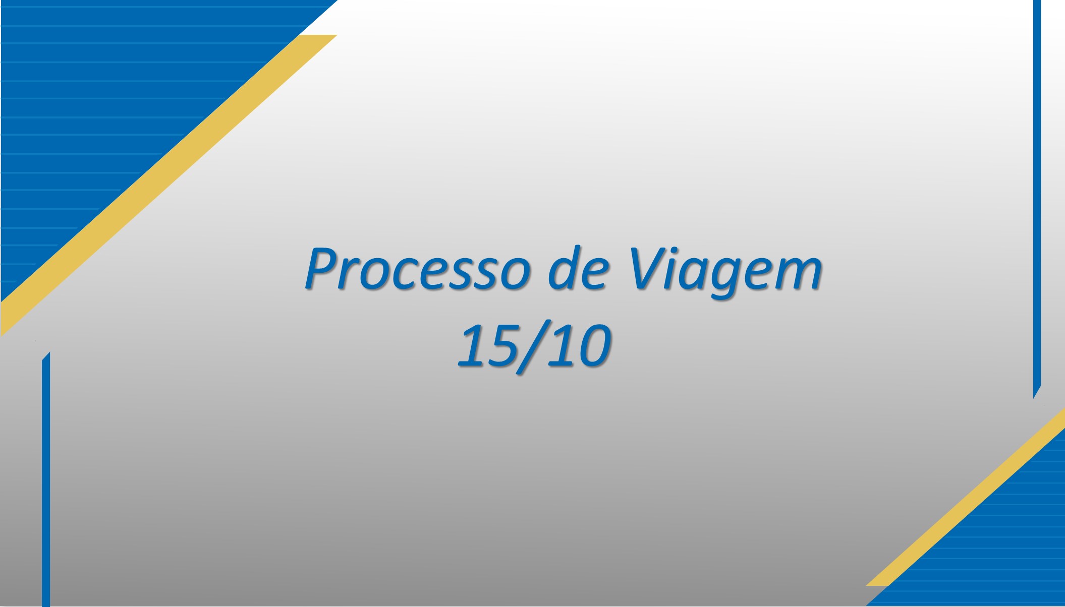 Processo de Viagem